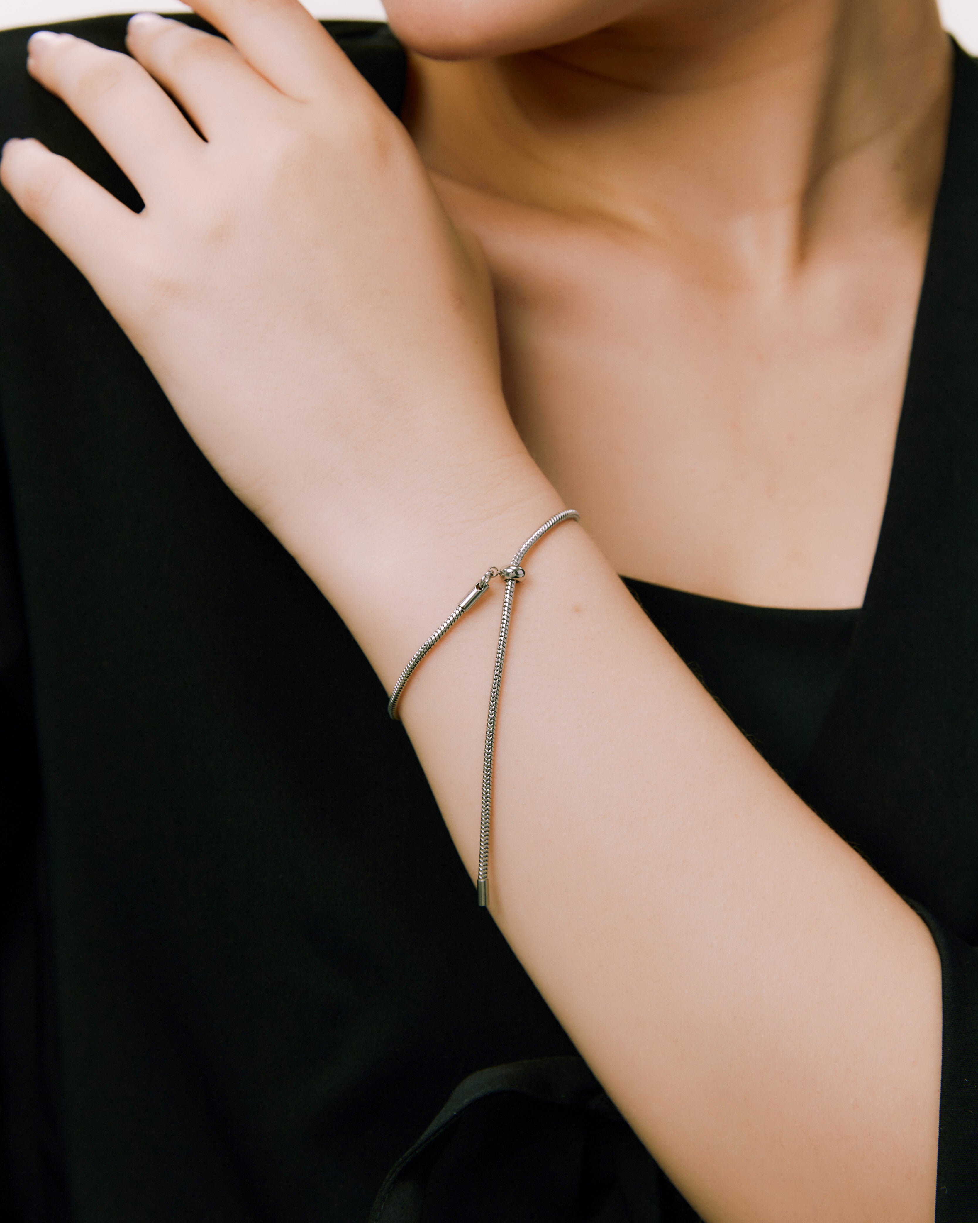 White Snake Bracelet