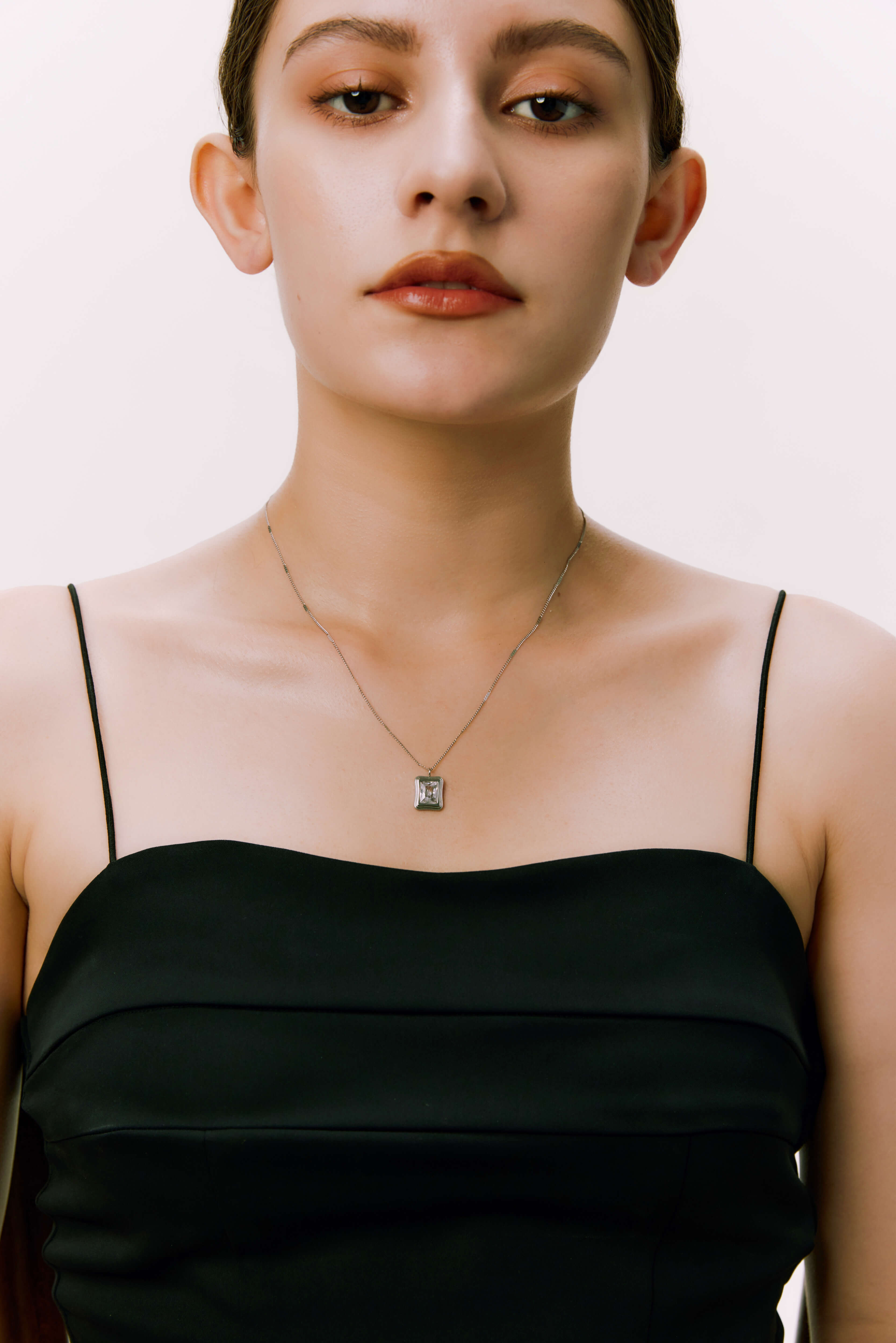 White Stone Necklace
