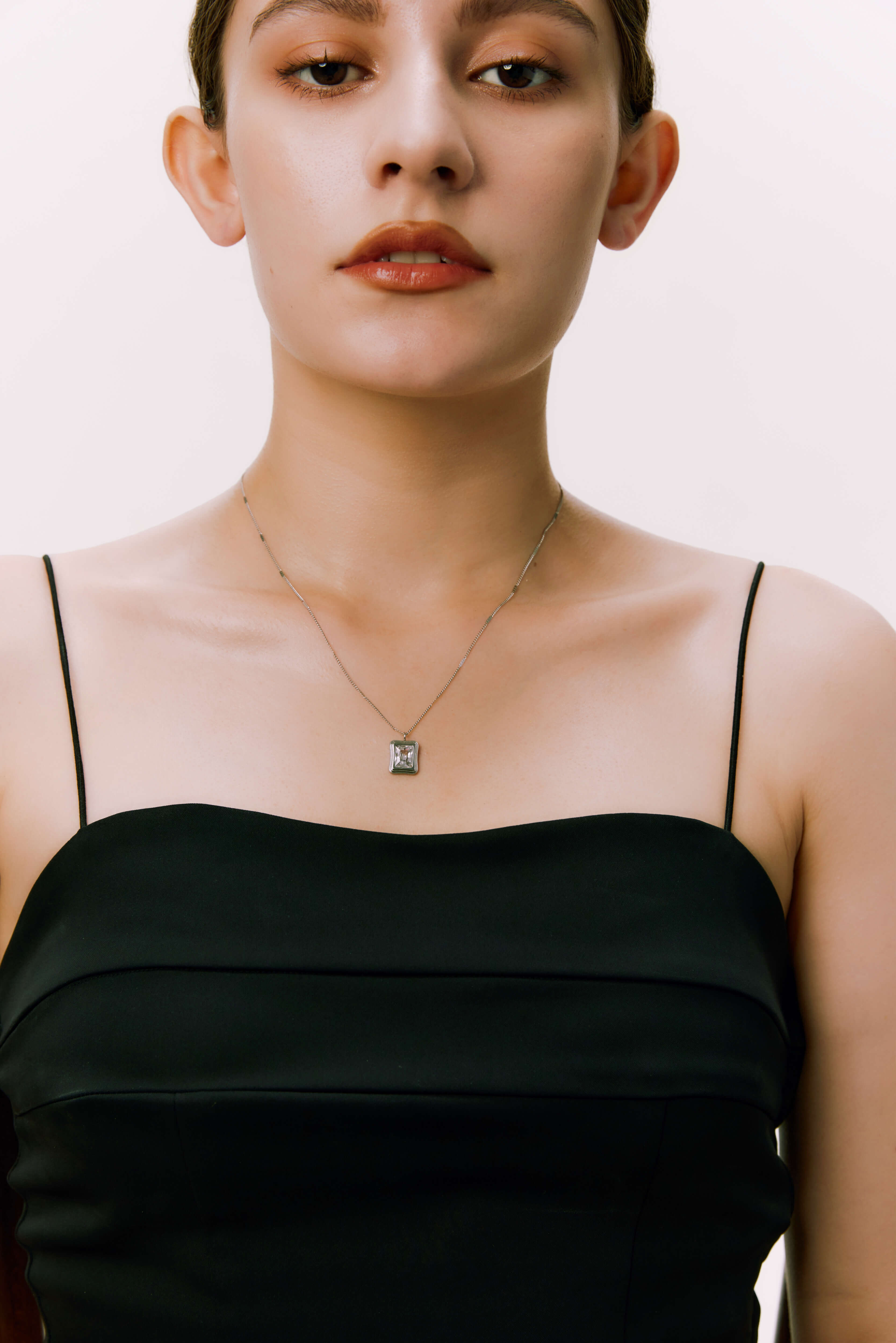 White Stone Necklace
