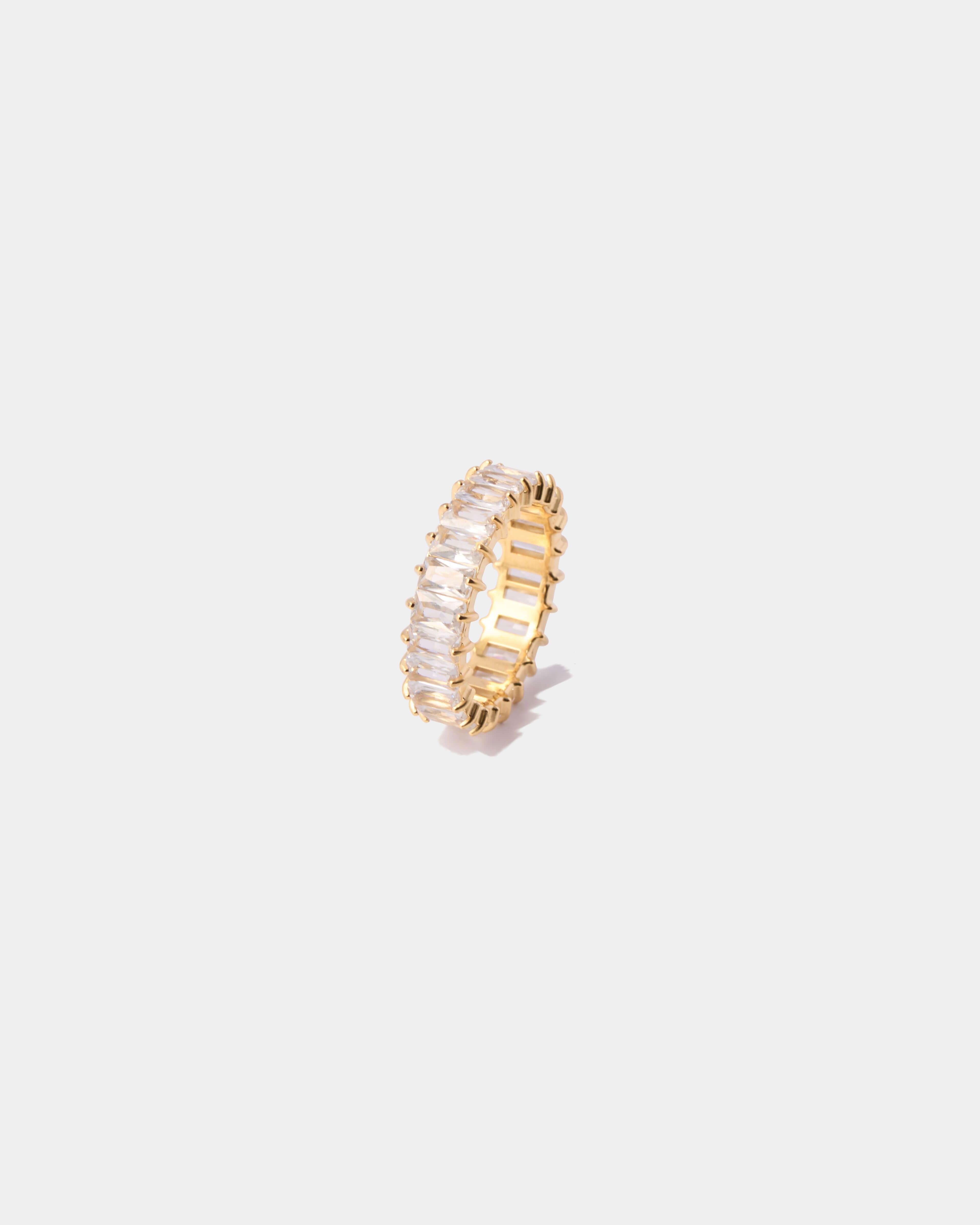 ZIRCONIA ARRAY RING - THE LIMELY