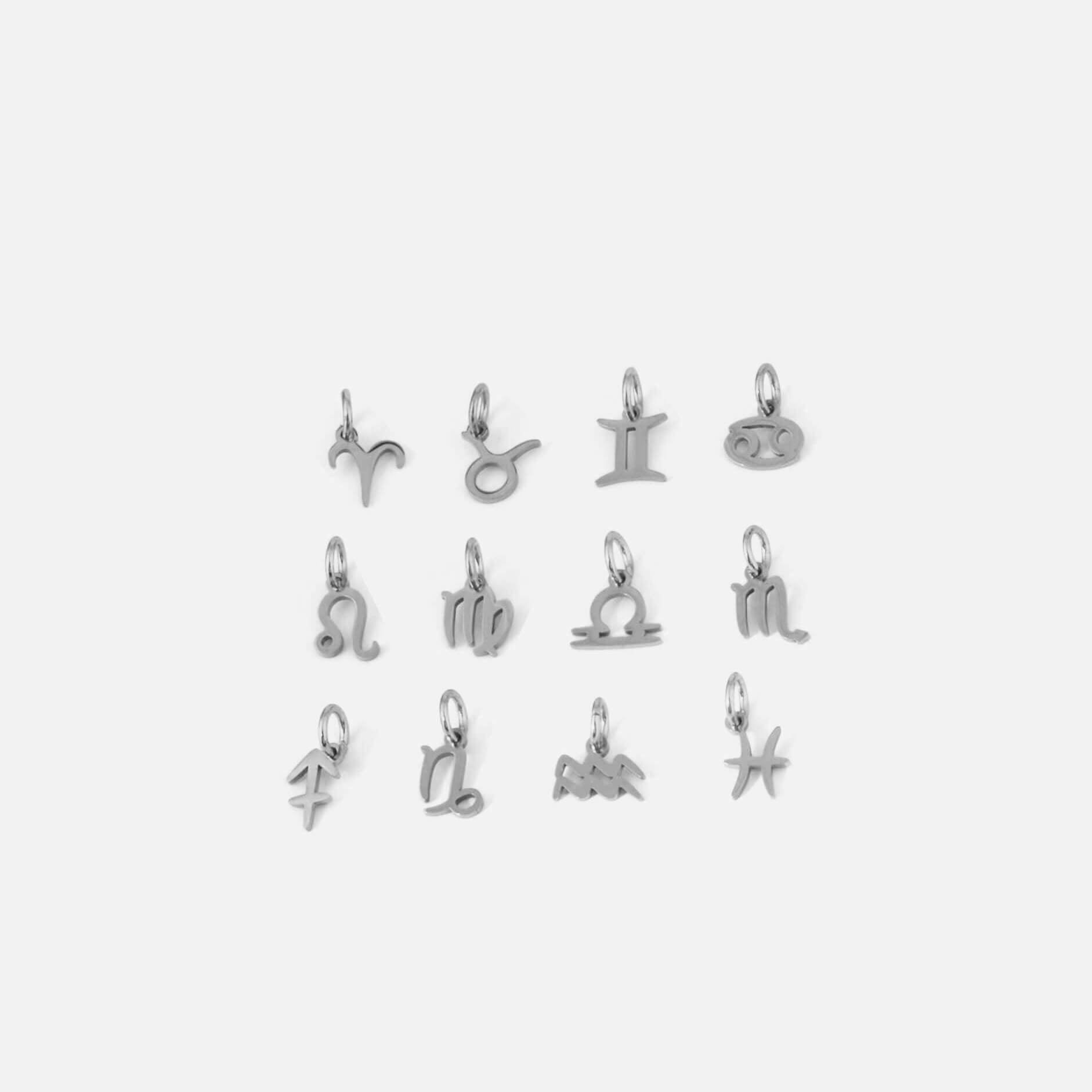 Zodiac Charm Collection - Silver